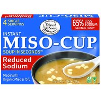 Edward & Sons Miso Cups Reduced Sodium, 1 Ounce