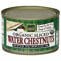 Native Forest Organic Sliced Water Chestnuts, 8 Ounce
