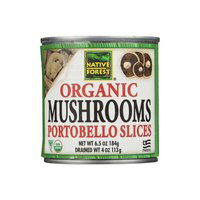 Native Forest Portabella Mushroom, Sliced, 4 Ounce