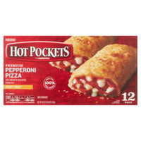 Hot Pockets Crispy Crust Pepperoni Pizza (12-count), 54 Ounce