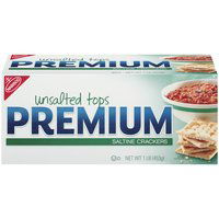 Premium Unsalted Tops Saltine Crackers, 16 oz, 16 Ounce