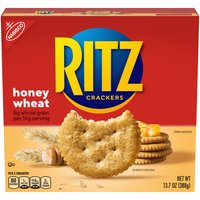 Ritz Honey Wheat with Whole Grain Crackers, 13.7oz box, 13.7 Ounce