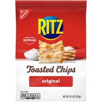 RITZ Original Toasted Chips, 8.1 oz, 8.1 Ounce