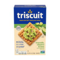 Triscuit Crackers, Avocado Cilantro & Lime Flavor, 8.5 Ounce