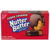 Nutter Butter Fudge Covered Peanut Butter Sandwich Cookies, 7.9 oz, 7.9 Ounce