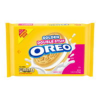 Oreo Golden Double Stuf Family Size, 18.71 Ounce