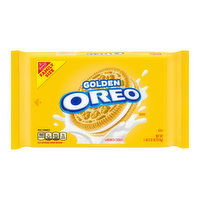 Oreo Golden Sandwich Cookies, Family Size, 18.12 Ounce