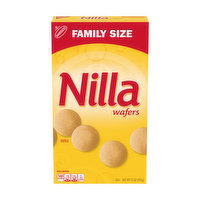 Nilla Wafers Cookies, Vanilla Wafers, Family Size, 15 Ounce