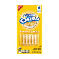 Oreo Fresh Stacks Golden Sandwich Cookies, 8.05 Ounce
