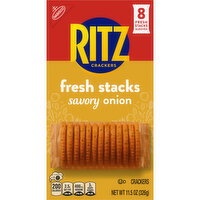 Ritz Savory Onion Fresh Stacks Crackers, 11.8 Ounce