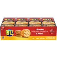 RITZ Cheese Sandwich Crackers, 8 - 1.35 oz Packs, 8 Each