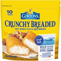 Gorton's Crunchy Breaded Fish Fillets, 19 Ounce