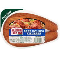 Hillshire Farm Beef Polska Kielbasa Smoked Sausage, 12 Ounce