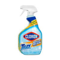 Clorox Plus Tilex Mold and Mildew Remover with Bleach, Spray Bottle, 32 Ounce