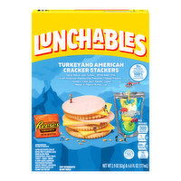 Lunchables Turkey & American Cracker Stackers, 8.9 Ounce