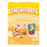 Lunchables Ham & American Cracker Stackers, 9.1 Ounce