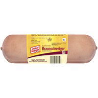 Oscar Mayer Braunschweiger Liver Sausage, 8 Ounce