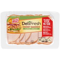 Oscar Mayer Deli Fresh Honey Smoked Turkey Breast, 16 Ounce