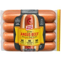 Oscar Mayer Jumbo Angus Beef Hot Dogs, 15 Ounce