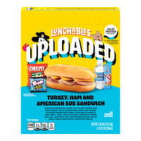 Lunchables Uploaded Turkey Ham Sub, 15.12 Ounce