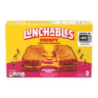Lunchables Crispy Grilled Cheesies Pepperoni Pizza Sandwich, 5.71 Ounce
