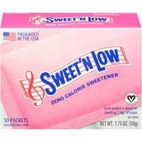 Sweet 'N Low Sweetener, 50 Each