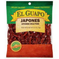 El Guapo Japanese Red Peppers, 2.5 Ounce