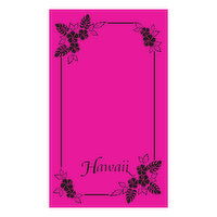 Hawaii Blanket Towel Fuchsia, 1 Each