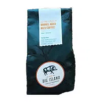 Big Island Coffee Whole Bean Barrel Aged Kau, 7 Ounce