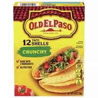 Old El Paso Crunchy Taco Shells, 4.6 Ounce