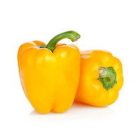 Bell Peppers, Yellow, 1 Pound