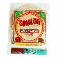 Sinaloa Whole Wheat Burrito Tortilla, 17.6 Ounce