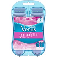 Venus ComfortGlide Disposable Razor, Spa Breeze, 2 Each