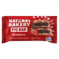 Nature's Bakery Fig Bar, Strawberry, 2 Ounce