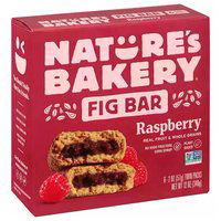 Natures Bakery Fig Bar, Raspberry, 12 Ounce