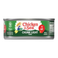 Chicken of The Sea Chunk Light Tuna In Oil, 5 Ounce