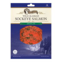 Echo Falls Wild Alaskan Sockeye Salmon, Gravlax, 4 Ounce