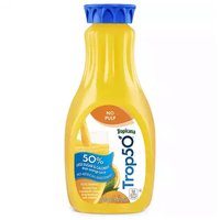 Tropicana Trop50 Orange Juice, No Pulp, 52 Ounce