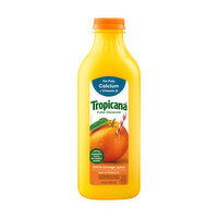 Tropicana Pure Premium Original No Pulp 100% Orange Juice With Calcium, 46 Ounce