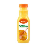 Tropicana Orange Juice No Pulp, 11 Ounce