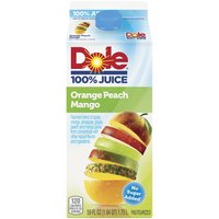 Dole 100% Orange Peach Mango Juice, 59 Ounce