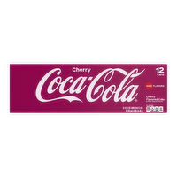 Cherry Coca-Cola, Cans (Pack of 12), 144 Ounce