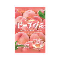 Kasugai Fruit Gummy Peach, 3.77 Ounce