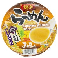 Menraku Japanese Miso Ramen, 3.2 Ounce