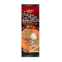 Hikari Menraku Spicy Sesame Restaurant Style Ramen, 6.7 Ounce