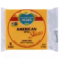 Follow Your Heart Cheese Alternative, American Style, Slices, 7 Ounce