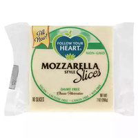 Follow Your Heart Mozzarella Style Slices, 7 Ounce