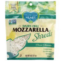 Follow Your Heart Dairy-Free Shredded Mozzarella Cheese, 8 Ounce