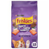 Purina Friskies Surfin' & Turfin' Favorites Adult Dry Cat Food (3.15 Lbs), 3.15 Pound