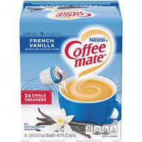 Coffee Mate Liquid Creamer, French Vanilla , 24 Each